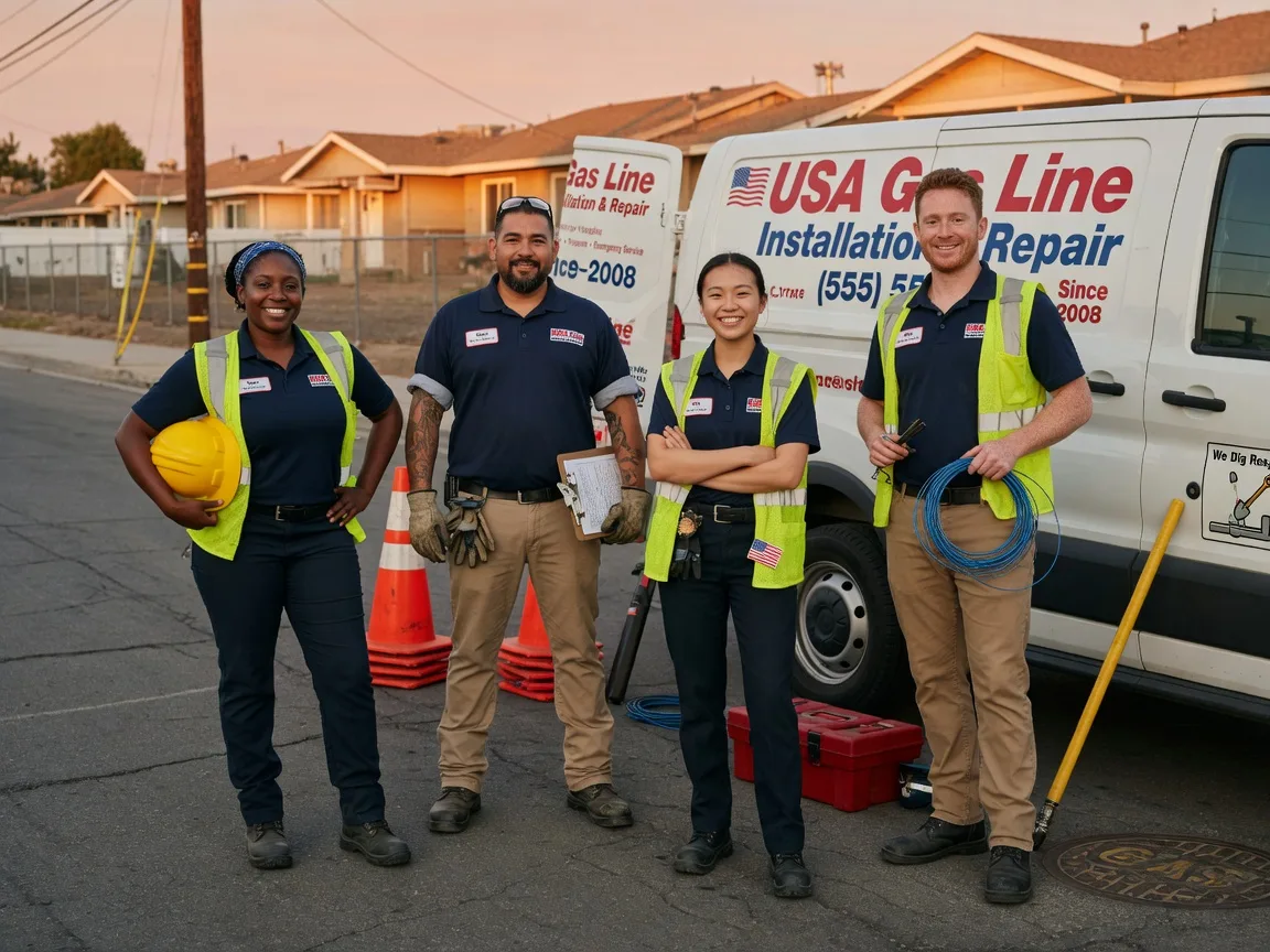Gas Line Installation company in Jamestown, IN
